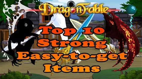 What are the strongest weapons in dragonfable