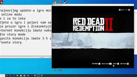 Can you play rdr2 offline pc