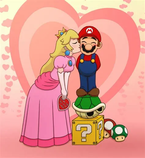 Are mario and peach in a relationship