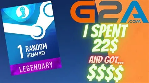 How does g2a get keys