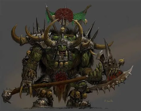 What are warhammer orcs