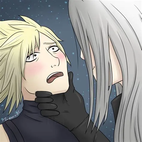 How much older is sephiroth than cloud