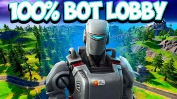 How do you get bot lobbies in fortnite?