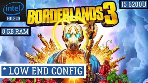 Can i play borderlands 3 on low end pc