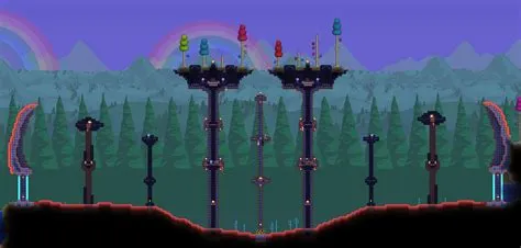 How big should a terraria arena be