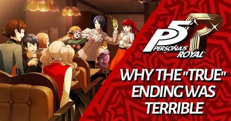 What is the true p5r ending