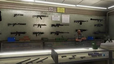 Can you sell your guns in gta 5