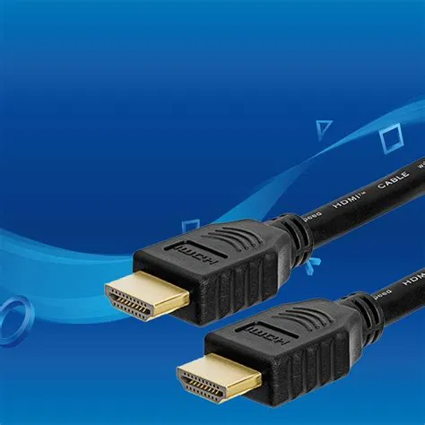 What does a hdmi cable do for ps4