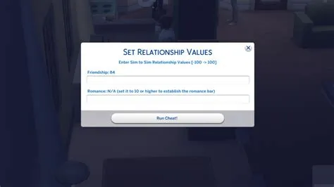 How do i check my sims relationship status