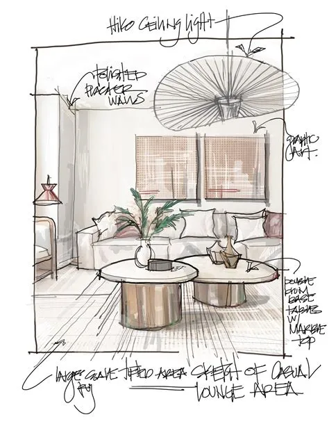 Do interior designers have to draw