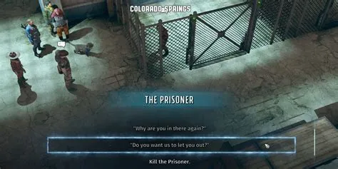 Should i save the prisoner wasteland 3