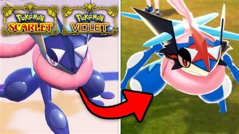 Can you transfer greninja to scarlet and violet