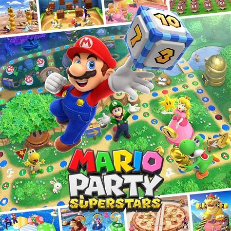 What is different in mario party superstars