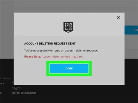 Does epic delete accounts