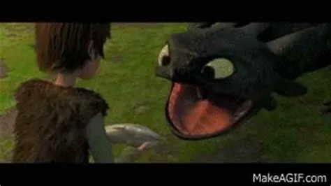 Does toothless eat fish