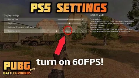 What fps is pubg on ps5