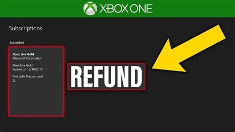 Can you refund a xbox gift card