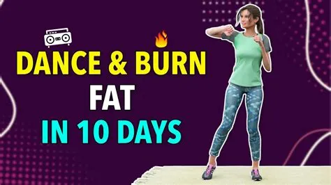 Does just dance burn fat