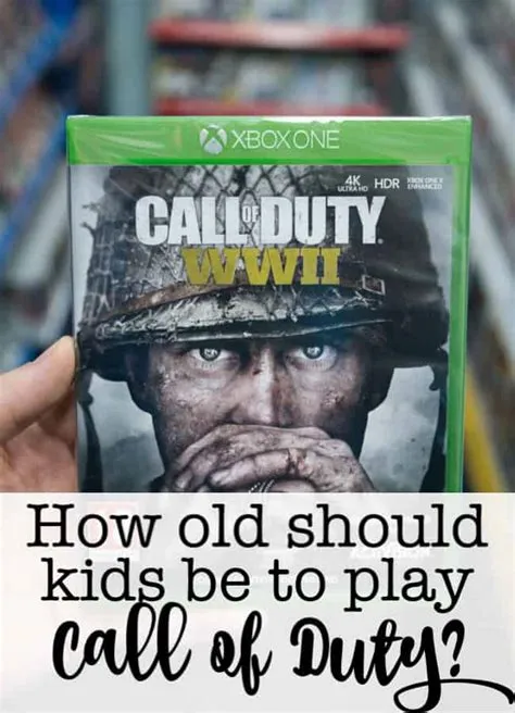 Should i let my 13 year old play call of duty