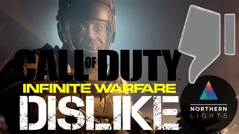 Why was infinite warfare so disliked