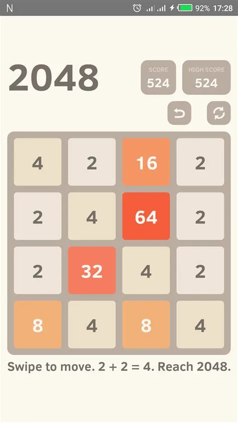 Is 2048 a maths game