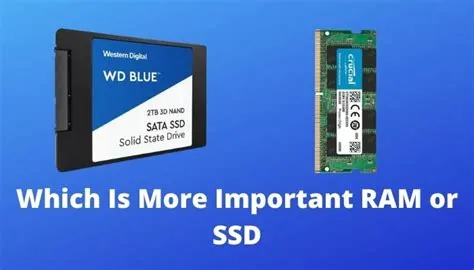 Which is better ssd or ram