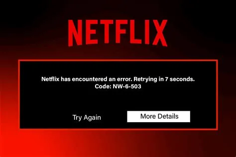 What is error code 07121 on netflix