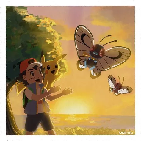 Is ashs butterfree shiny