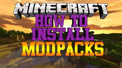 How do i add mods to my modpack