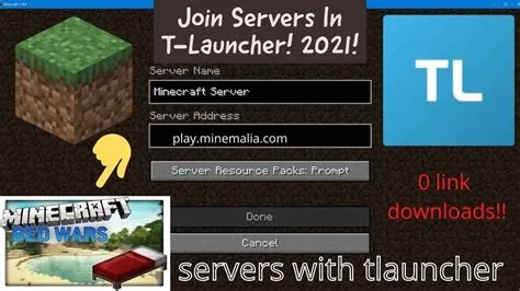 What servers can i play on tlauncher