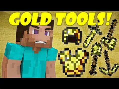 Is gold weak in minecraft