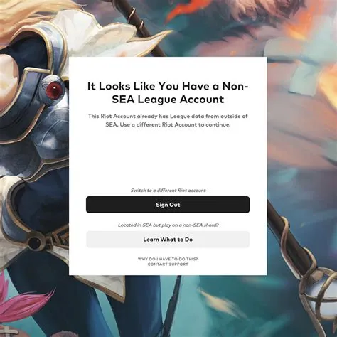 How to create another account on lol