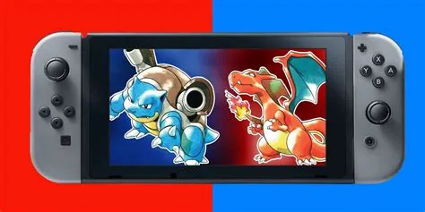 Can i play pokemon red and blue on switch