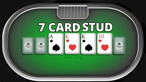 How do you play 7-card stud hi lo