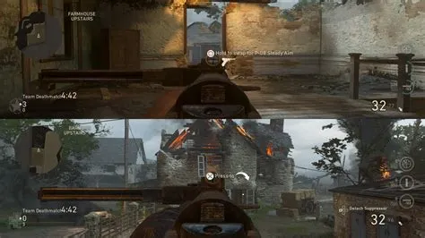 Does call of duty 2 have split-screen on pc