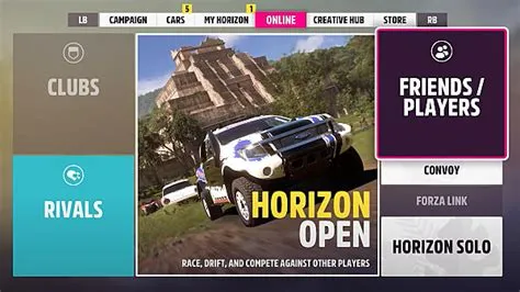 Is there offline multiplayer in forza horizon 5