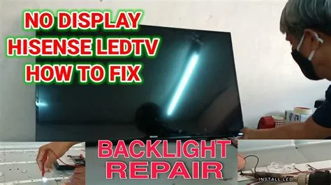 How much does it cost to fix a tv backlight