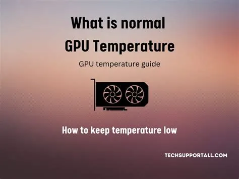 Is 60 to 70 degrees too hot for a gpu