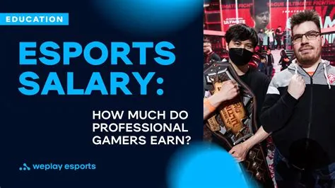 How much does esports earn per player