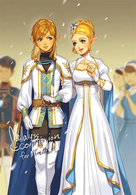 Who does link marry in skyward sword