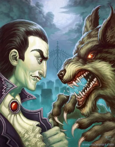 Who wins dracula or werewolf