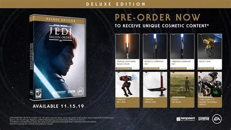 Whats the difference between jedi fallen order and the deluxe edition