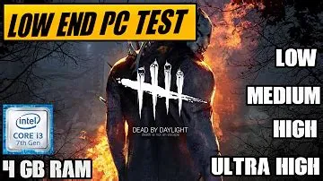 Can i run dead by daylight with 4gb ram