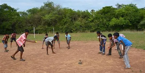 What is the ball game that is played in india