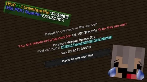 Can hypixel ban you for swearing