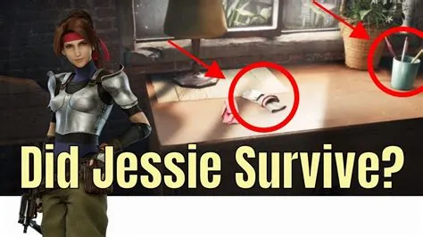 Is jessie alive in ff7 remake