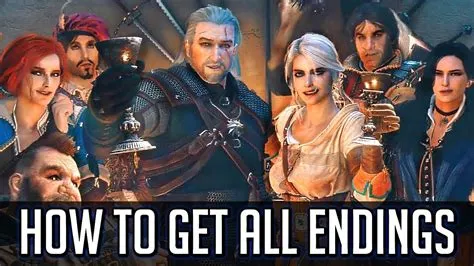 How many endings does the witcher 2 have