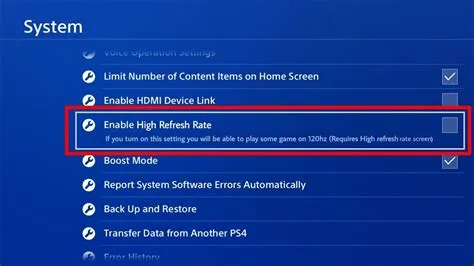 Can ps4 pro run 1080p 120hz