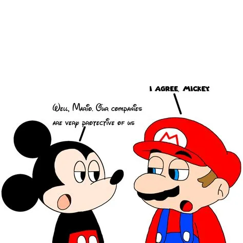 Is mario more recognizable than mickey mouse