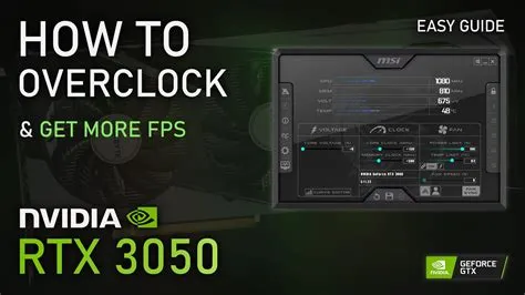 Can you overclock a rtx 3050